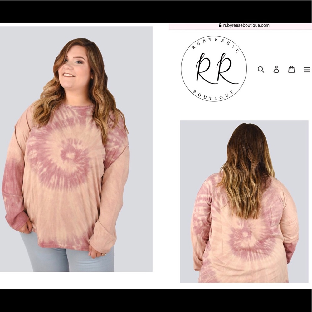 Spiral Tie-Dye Long Sleeve Tee